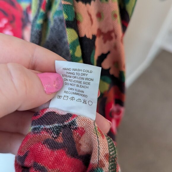 Anthropologie Bel Kazan Painterly Floral Kimono OS - Picture 7 of 11